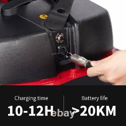 Scooter de mobilité à 4 roues, fauteuil roulant électrique pliant pour le voyage