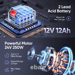 Scooter de mobilité à 4 roues, fauteuil roulant électrique pliant, scooter de voyage électrique