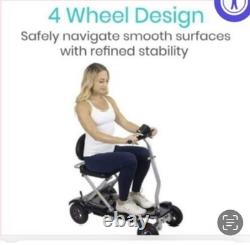 Scooter de mobilité à 4 roues, fauteuil roulant électrique pliant, scooters électriques pour les voyages à domicile