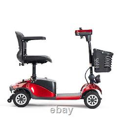 Scooter de mobilité à 4 roues, fauteuil roulant électrique, scooters électriques pour la maison et les voyages, États-Unis