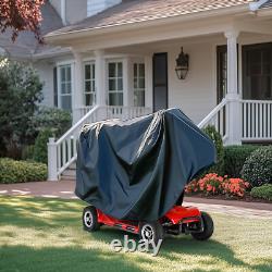 Scooter de mobilité à 4 roues, fauteuil roulant pliant électrique, scooter de voyage avec sièges pivotants US