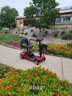 Scooter de mobilité à 4 roues, fauteuils roulants électriques, scooters électriques pliants pour le voyage