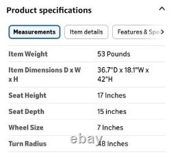 Scooter de mobilité à 4 roues iLiving d'occasion, RAMASSAGE LOCAL UNIQUEMENT