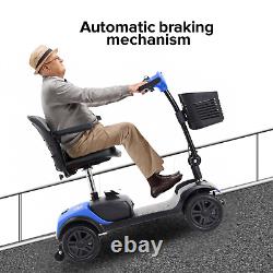 Scooter de mobilité compact, fauteuil roulant électrique avec moteur de 300W pour adulte