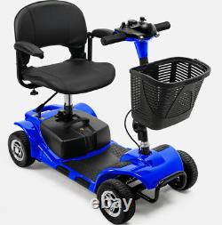 Scooter de mobilité d'occasion, scooter de mobilité à 4 roues, fauteuil roulant électrique pliant
