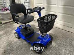 Scooter de mobilité d'occasion, scooter de mobilité à 4 roues, fauteuil roulant électrique pliant