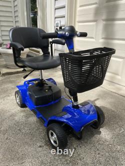 Scooter de mobilité d'occasion, scooter de mobilité à 4 roues, fauteuil roulant électrique pliant