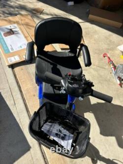 Scooter de mobilité électrique Morrean à 3 roues, avec éclairage et pliable pour les voyages