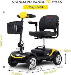 Scooter de mobilité électrique PENGJIE pour adultes, dispositif de fauteuil roulant pour personnes âgées.