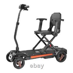 Scooter de mobilité électrique Uimoso à 4 roues avec design pliable pour un transport facile