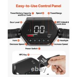 Scooter de mobilité électrique Uimoso à 4 roues avec pliage automatique et télécommande