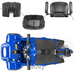 Scooter de mobilité électrique à 3 roues pliable dispositif de fauteuil roulant