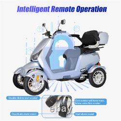 Scooter de mobilité électrique à 4 roues 1000W tout-terrain robuste pour seniors à 3 vitesses