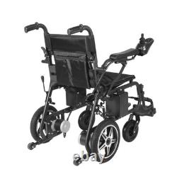 Scooter de mobilité électrique pliant léger avec moteur double de 180W