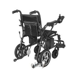 Scooter de mobilité électrique pliant léger avec moteur double de 180W