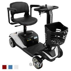 Scooter de mobilité électrique pour personnes âgées à 4 roues, alimenté par fauteuil roulant, 24V 200W