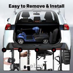 Scooter de mobilité fauteuil roulant électrique 4 roues scooter électrique pliant pour adultes