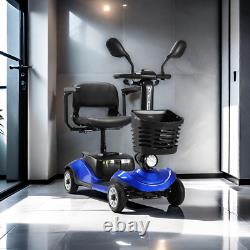 Scooter de mobilité intelligent fauteuil roulant électrique pliable léger compact