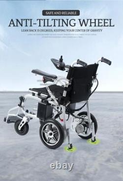 Scooter de mobilité pliable, fauteuil roulant électrique intelligent, fauteuil roulant tout terrain