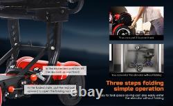 Scooter de mobilité pliant à 4 roues pour seniors et adultes (Bleu)