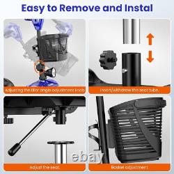 Scooter de mobilité pliant à 4 roues pour seniors fauteuil roulant électrique avec phare LED