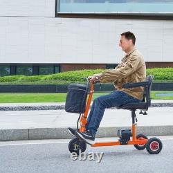 Scooter de mobilité portable Uimoso à 3 roues pour seniors, autonomie de 12 miles, capacité maximale de 330 lbs