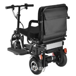 Scooter de mobilité portable à 3 roues pour seniors - Électrique, pliable avec housse de protection