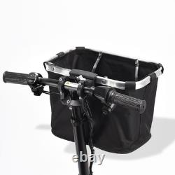 Scooter de mobilité portable à 3 roues pour seniors - Électrique, pliable avec housse de protection