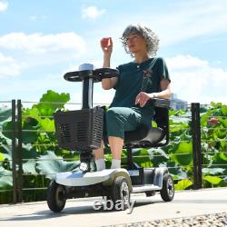 Scooter de mobilité pour adultes, fauteuil roulant électrique, capacité de charge maximale 440 livres