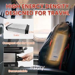 Scooter de mobilité pour adultes, système de contrôle de vitesse à 3 vitesses, approuvé par les compagnies aériennes