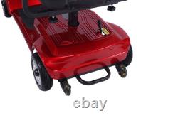 Scooter électrique à 4 roues, fauteuil roulant pliable pour personnes âgées