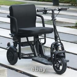 Scooter électrique d’occasion à 3 roues pour mobilité électrique pour adulte senior 10,4 Ah