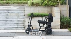 Scooter électrique d’occasion à 3 roues pour mobilité électrique pour adulte senior 10,4 Ah