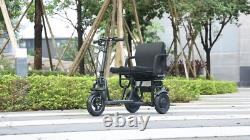 Scooter électrique d’occasion à 3 roues pour mobilité électrique pour adulte senior 10,4 Ah