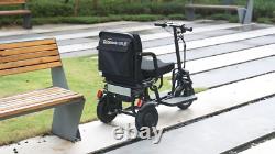 Scooter électrique d’occasion à 3 roues pour mobilité électrique pour adulte senior 10,4 Ah