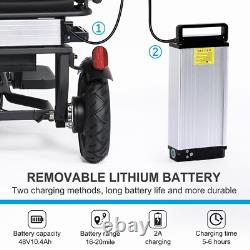 Scooter électrique d’occasion à 3 roues pour mobilité électrique pour adulte senior 10,4 Ah