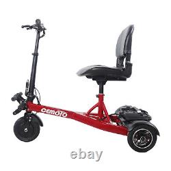 Scooter électrique portable 200W Scooter de mobilité fauteuil roulant électrique pour adulte