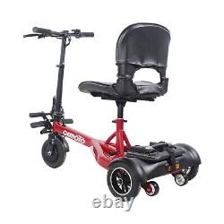 Scooter électrique portable 200W Scooter de mobilité fauteuil roulant électrique pour adulte