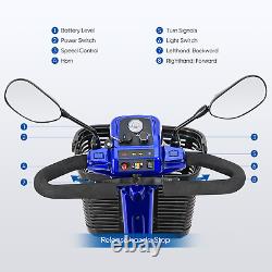 Scooters de mobilité à 4 roues Fauteuil roulant électrique Compact Taille PRO