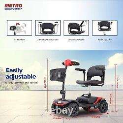 Scooters de mobilité électrique pour seniors Metro Chaise roulante électrique compacte et robuste