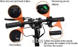 Scooters de mobilité pliants pour adultes, 12 miles d'autonomie, approuvés par les compagnies aériennes