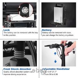 Scooters de mobilité pliants pour adultes, 12 miles d'autonomie, approuvés par les compagnies aériennes