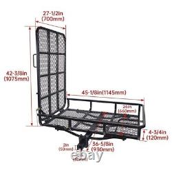 Support de rampe de fauteuil roulant pour fauteuil roulant électrique de mobilité handicapé médicale