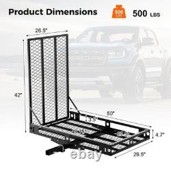 Support de remorque IRONMAX 500lbs pour fauteuil roulant, rampe de chargement pour scooter électrique de mobilité