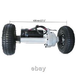 Transaxe électrique 24V 350W + roues pour scooter de mobilité fauteuil roulant vélo