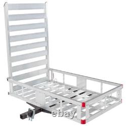 Transporteur en aluminium pour scooters et fauteuils roulants Silver Spring, capacité de 500 lb