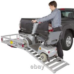 Transporteur en aluminium pour scooters et fauteuils roulants Silver Spring, capacité de 500 lb