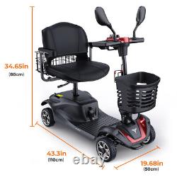 Trottinette Électrique Mobilité 250W 24V 4 Roues Seniors Pliant Fauteuil Roulant ENGWE