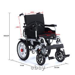 Trottinette Électrique Pliable 500W Tout Terrain Fauteuil Roulant Scooter Mobilité Batterie Lithium US