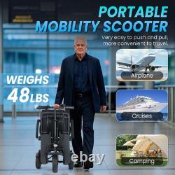 Trottinette Électrique Pliable pour Adulte, Batterie Longue Distance, Trois Vitesses